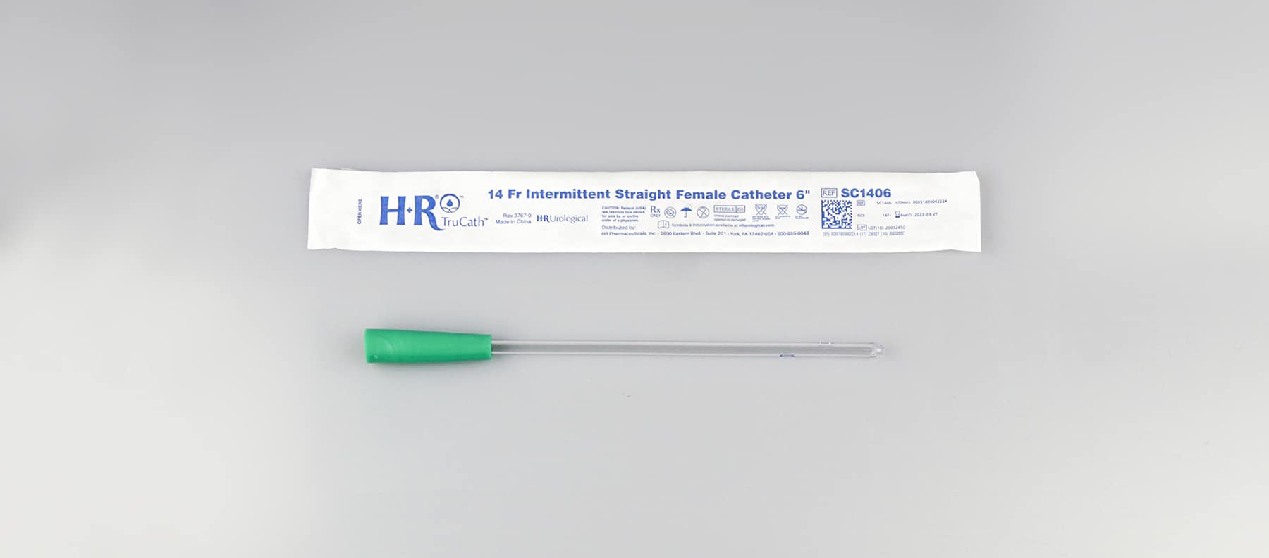 TruCath Female Intermittent Straight Catheter
